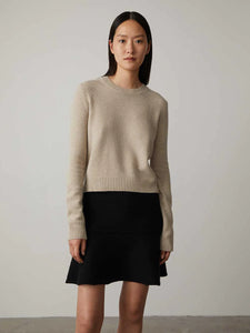 Mable Cashmere Sweater Graphite-Sweater-Lisa Yang-AKAT studio