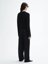 Load image into Gallery viewer, Cable Knit Cardigan Black-Cardigan-House of Dagmar-AKAT studio
