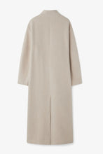 Load image into Gallery viewer, Oversize Belted Coat Cream White-Tops-House of Dagmar-AKAT studio
