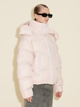Load image into Gallery viewer, Steilia Short Down Jacket Light Pink-Jacket-Holzweiler-S-AKAT studio

