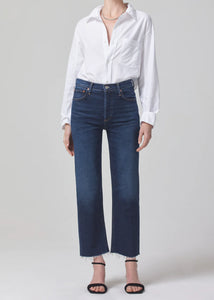 Florence Jeans Wide Straight in Everdeen-Jeans-Citizens Of Humanity-AKAT studio