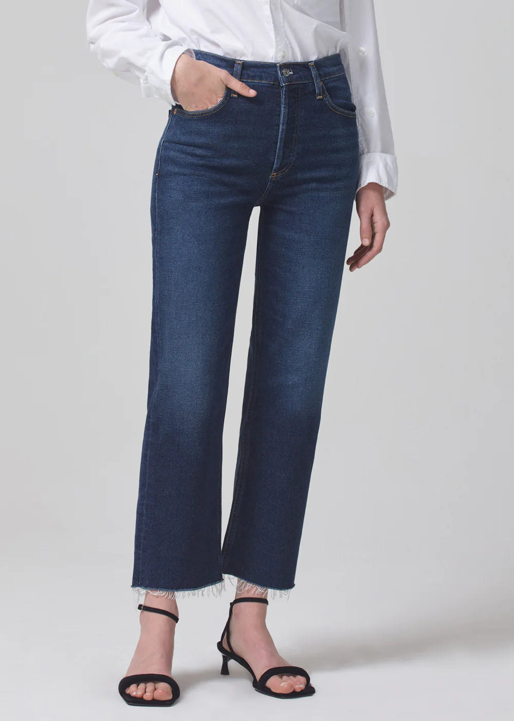 Florence Jeans Wide Straight in Everdeen-Jeans-Citizens Of Humanity-AKAT studio