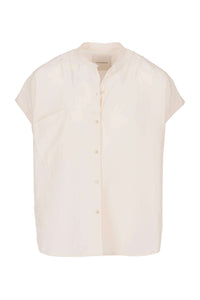 Trona Linen Blend Shirt Ivory-Shirts-Humanoid-AKAT studio