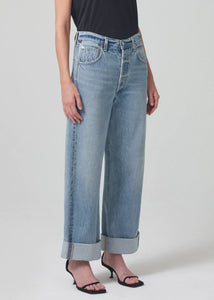 Ayla Baggy Cuffed Crop-Jeans-Citizens Of Humanity-AKAT studio