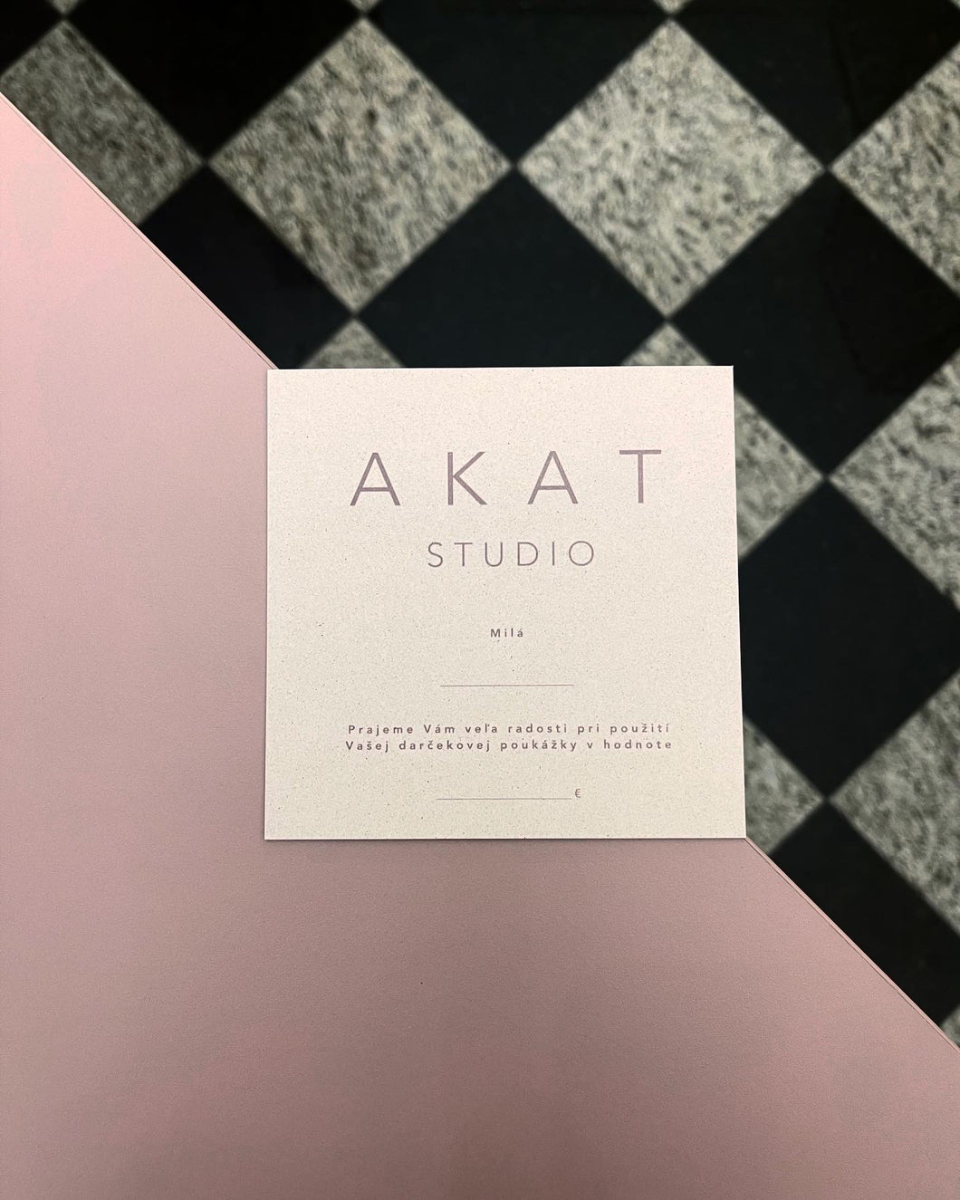 Gift Card 50€-AKAT studio-AKAT studio