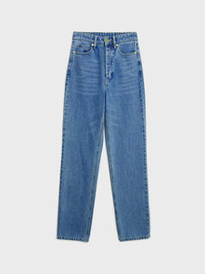 Miliumlo Organic Cotton Jeans Denim Blue-By Malene Birger-AKAT studio