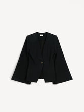 Load image into Gallery viewer, Isaida Blouse Black-Blouses-By Malene Birger-AKAT studio
