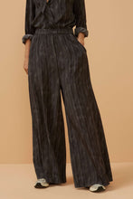 Load image into Gallery viewer, Luz Silk Trousers Charcoal-Trousers-Humanoid-AKAT studio
