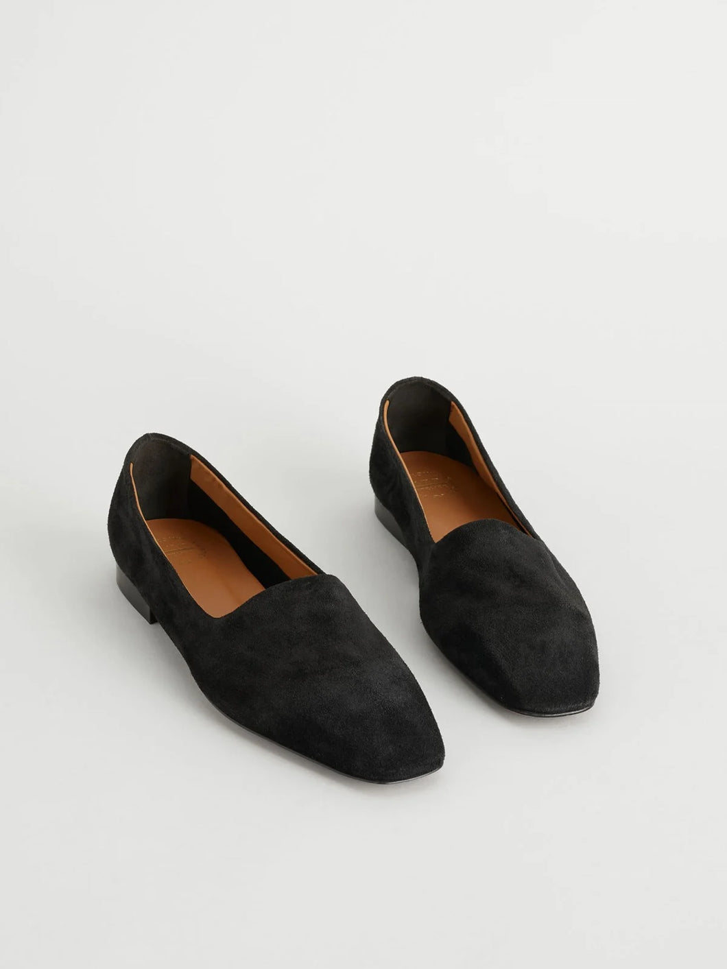 Andrano SUEDE Leather Loafers Black-Shoes-ATP atelier-AKAT studio