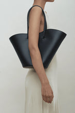 Load image into Gallery viewer, Tall Tulip Tote Black-Handbags-Little Liffner-AKAT studio
