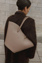 Load image into Gallery viewer, Tall Tulip Tote Taupe-Handbags-Little Liffner-AKAT studio
